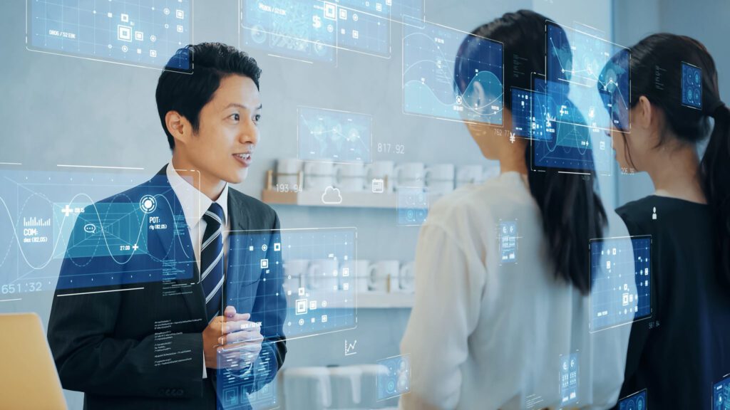 A plain black square with a white letter 'A' in the center.